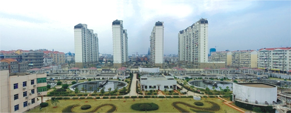 江西最大污水處理廠——南昌朝陽污水處理廠二期工程（省、市優(yōu)良工程，獲滕王閣杯）